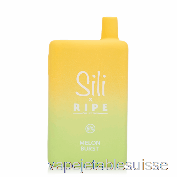 Vape Suisse Sili Ripe 6000 Melon Jetable Burst